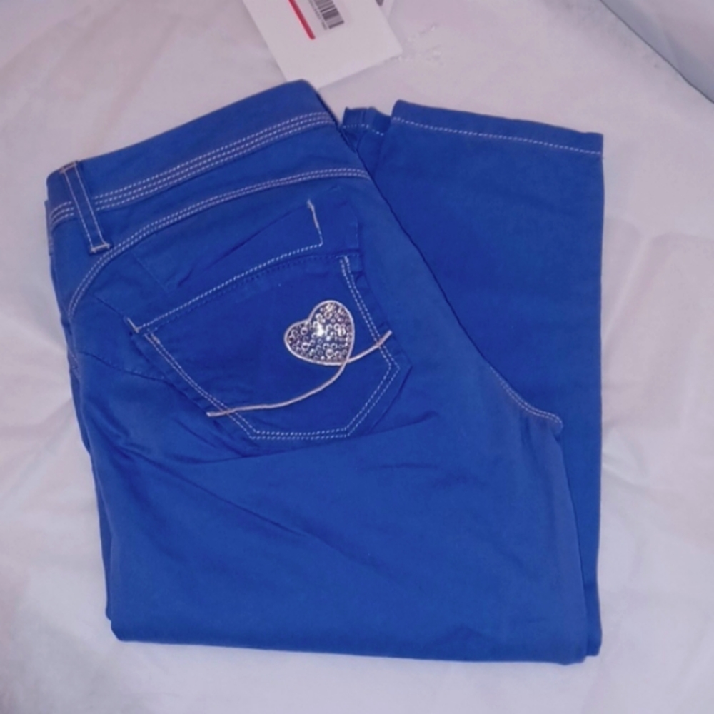 SALE!!Blumarine, Blugirl Folies,light,cotton jean,bright blue! Sz.29